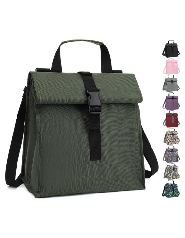 Bolsa de Almuerzo Aislada GYEUKHAM Verde Militar 3960ml