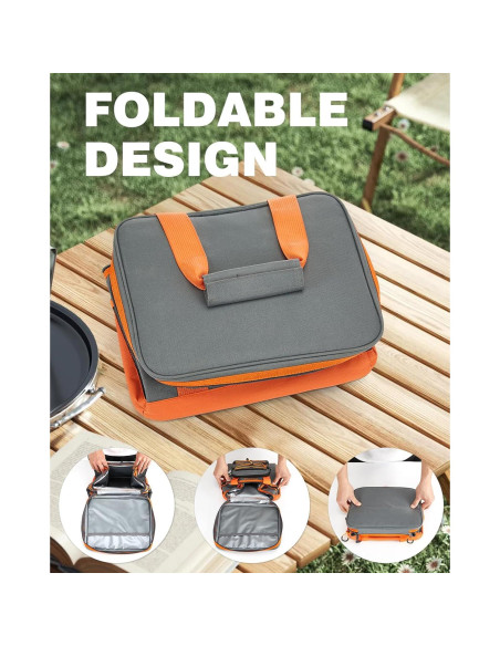 Bolsa Térmica Aislada Fitense 20L Plegable a Prueba de Fugas Bolsa Térmica Aislada Fitense 20L Plegable a Prueba de Fugas