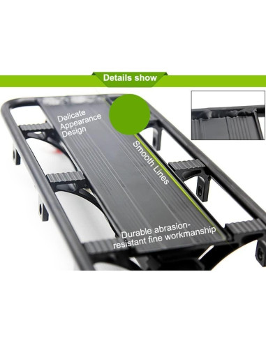 Soporte de Carga para Bicicleta West Biking Ajustable 140 kg