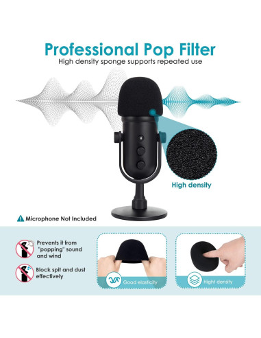 Filtro Pop para Micrófono Razer Seiren V2 Pro YOUSHARES