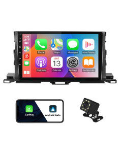 Estéreo de Coche FeirTon Android 12 Doble Din 10.1" para Toyota Highlander 2014-2019