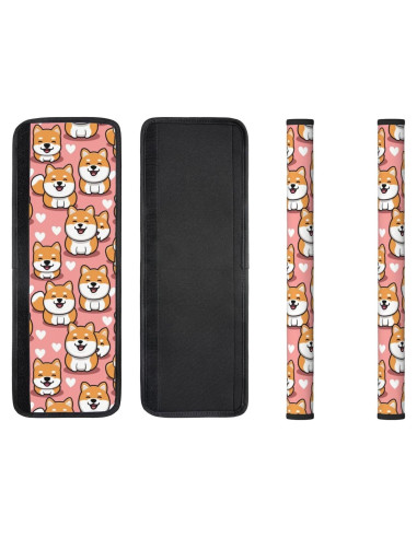 Cubiertas de Manija de Refrigerador Neopreno Kawaii Shiba Inu