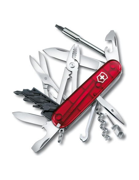 Cuchillo de bolsillo Victorinox CyberTool M 32 funciones Rubí 91mm Cuchillo de bolsillo Victorinox CyberTool M 32 funciones Rubí 91mm