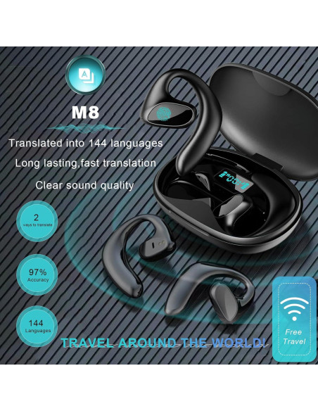 Auriculares Traductores de Idiomas YUNSEITY 150 Idiomas Bluetooth Auriculares Traductores de Idiomas YUNSEITY 150 Idiomas Bluetooth