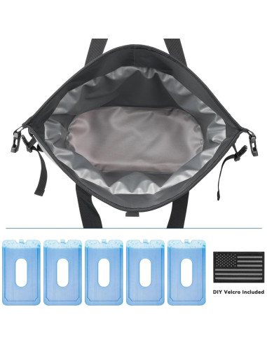Bolsa Térmica Aislada Vogano 30L Impermeable para 40 Latas