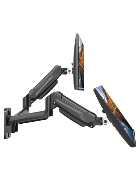 Soporte de Pared Doble Monitor BONTEC 13-32" Ajustable 9kg Soporte de Pared Doble Monitor BONTEC 13-32" Ajustable 9kg