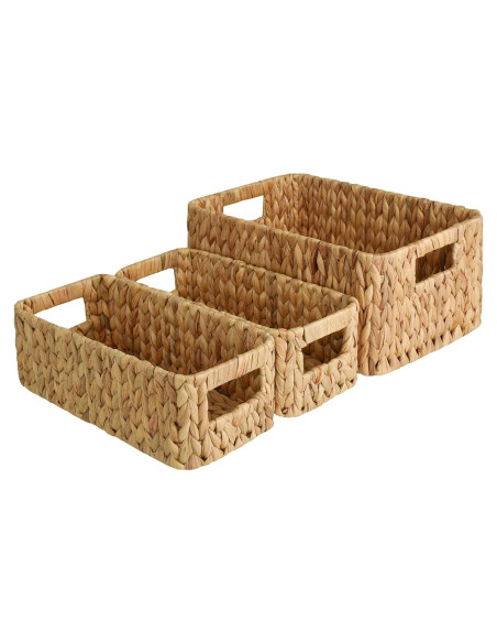 Cestas de Almacenamiento StorageWorks - Juego de 3 Jacinto de Agua Cestas de Almacenamiento StorageWorks - Juego de 3 Jacinto de Agua