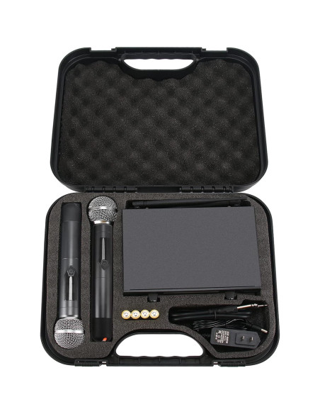 Sistema de micrófono inalámbrico Enping G920 con estuche 20 canales Sistema de micrófono inalámbrico Enping G920 con estuche 20 canales