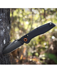Cuchillo Táctico JSWS Plegable 8.61 cm Acero Inoxidable G10 2