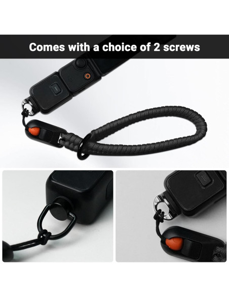 Correa de Muñeca CYNOVA para DJI Osmo Pocket 3 - Nylon Ajustable Correa de Muñeca CYNOVA para DJI Osmo Pocket 3 - Nylon Ajustable