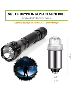 Bombillas LED de Reemplazo Honoson 30 Lúmenes 3V - 2 Piezas 2