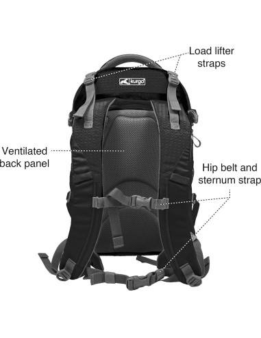 Mochila Transportadora Kurgo G-Train para Perros Pequeños - Impermeable