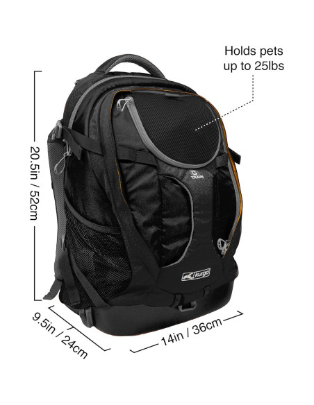 Mochila Transportadora Kurgo G-Train para Perros Pequeños - Impermeable Mochila Transportadora Kurgo G-Train para Perros Pequeños - Impermeable