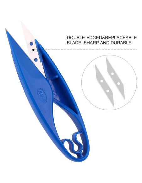 Kit de 4 Descosedores y Cortadores de Hilos CampTek - Ergonomía y Durabilidad Kit de 4 Descosedores y Cortadores de Hilos CampTek - Ergonomía y Durabilidad