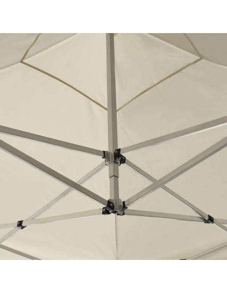 Carpa de Fiesta Plegable RINDIGOO 3x3m Crema para Eventos Carpa de Fiesta Plegable RINDIGOO 3x3m Crema para Eventos