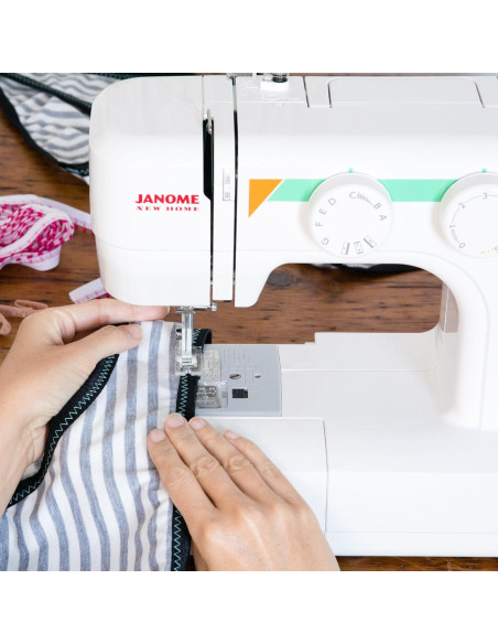 Máquina de Coser Janome MOD-15 con 15 Puntadas y Ojal Máquina de Coser Janome MOD-15 con 15 Puntadas y Ojal