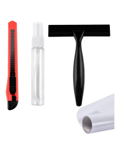 Kit de Película de Privacidad para Ventanas HTVRONT 44.5x199.4cm