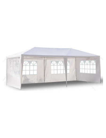 Carpa de Fiesta Exterior Genérico 3x6m Impermeable con Paredes Carpa de Fiesta Exterior Genérico 3x6m Impermeable con Paredes
