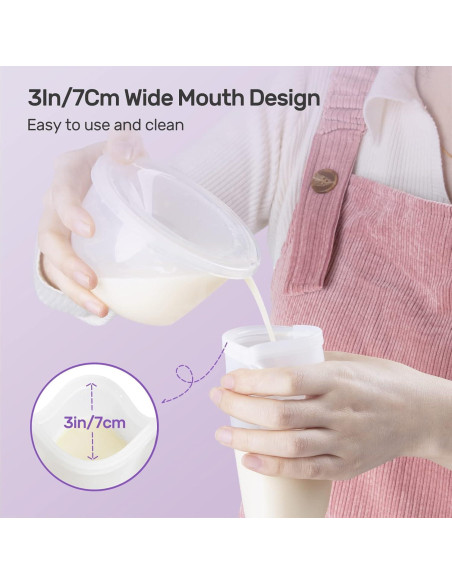 Bolsas de Almacenamiento de Leche Materna Nuliie 360ml 7 Pcs Bolsas de Almacenamiento de Leche Materna Nuliie 360ml 7 Pcs