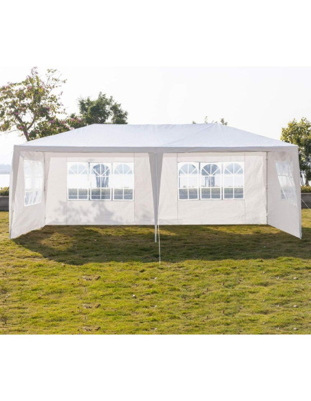 Carpa de Fiesta Exterior Genérico 3x6m Impermeable con Paredes Carpa de Fiesta Exterior Genérico 3x6m Impermeable con Paredes