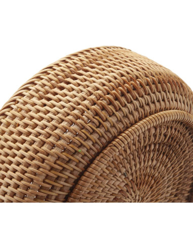Juego de 3 Canastas de Almacenamiento YANGQIHOME Rattan Natural
