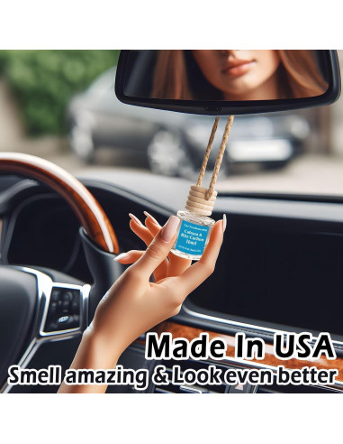 Ambientador de Auto Colgante 4 Fragancias de Hotel - 8ml