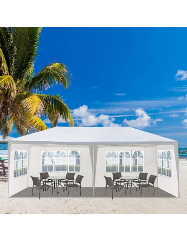 Carpa de Fiesta Exterior Genérico 3x6m Impermeable con Paredes