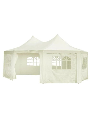 Carpa Octagonal para Fiestas SHARK SHIP 6.0x4.4m Resistente al Agua