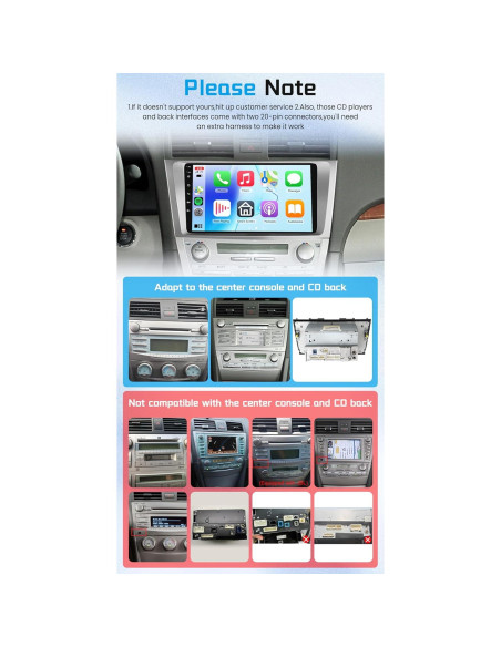 Estéreo de Coche METEESER 2+64G para Toyota Camry 2006-2011 Estéreo de Coche METEESER 2+64G para Toyota Camry 2006-2011