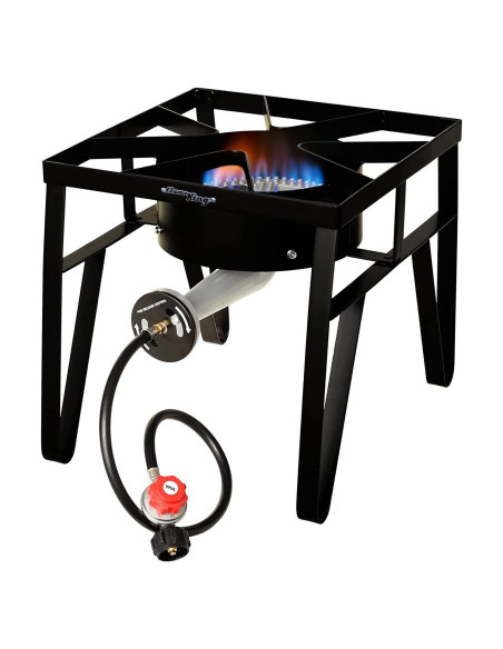 Estufa de Cocción Exterior Flame King 200K BTU Gas Propano Estufa de Cocción Exterior Flame King 200K BTU Gas Propano