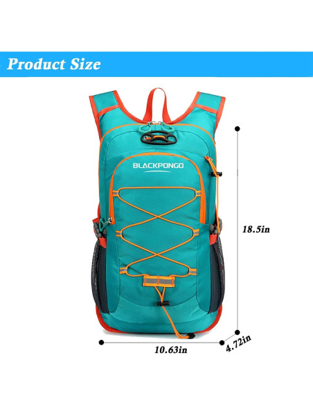 Mochila de Senderismo 35L Blackpongo Impermeable Unisex Mochila de Senderismo 35L Blackpongo Impermeable Unisex
