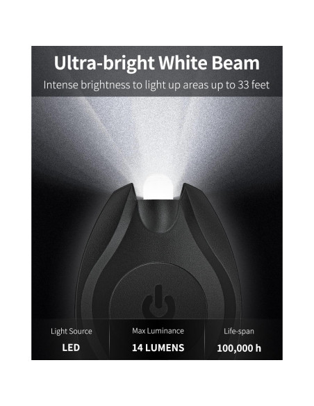 Paquete de 5 Linternas LED Uniclife Mini Llave 14 Lúmenes Paquete de 5 Linternas LED Uniclife Mini Llave 14 Lúmenes