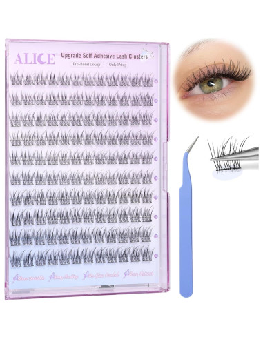 Pestañas Autoadhesivas ALICE 10-12mm Reutilizables 120pcs