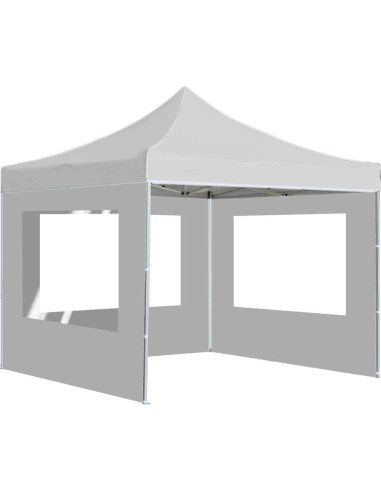Carpa de Fiesta Plegable ZQQLVOO 290x290 cm Blanca Impermeable