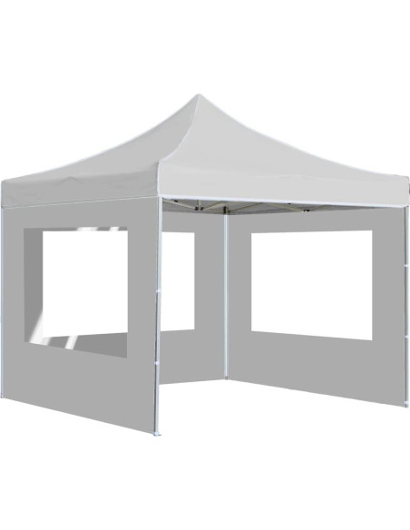 Carpa de Fiesta Plegable ZQQLVOO 290x290 cm Blanca Impermeable Carpa de Fiesta Plegable ZQQLVOO 290x290 cm Blanca Impermeable