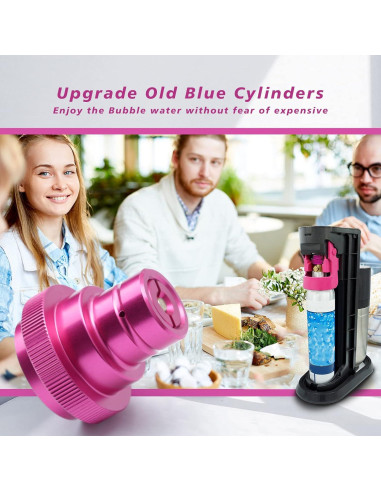Adaptador Rápido CO2 YUXIVCNE TR21-4 para Máquina de Soda