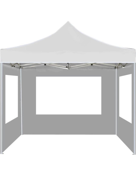 Carpa de Fiesta Plegable ZQQLVOO 290x290 cm Blanca Impermeable Carpa de Fiesta Plegable ZQQLVOO 290x290 cm Blanca Impermeable