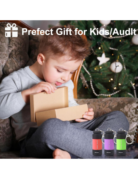Mini Linternas LED Recargables USB Cussity 3 Paquetes Mini Linternas LED Recargables USB Cussity 3 Paquetes