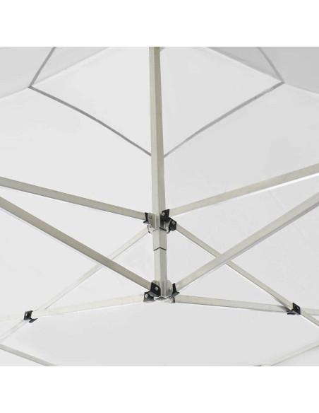 Carpa de Fiesta Plegable ZQQLVOO 290x290 cm Blanca Impermeable Carpa de Fiesta Plegable ZQQLVOO 290x290 cm Blanca Impermeable
