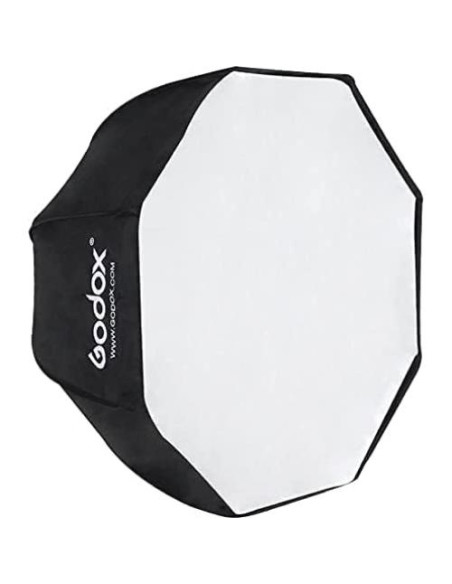 Kit Softbox Octagonal 80cm Godox con Rejilla y Bolsa Kit Softbox Octagonal 80cm Godox con Rejilla y Bolsa