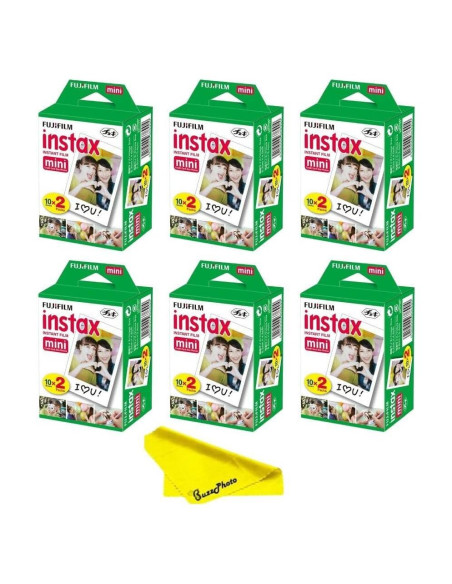 Película Instantánea Fujifilm Instax Mini - 2 Paquetes Dobles Película Instantánea Fujifilm Instax Mini - 2 Paquetes Dobles