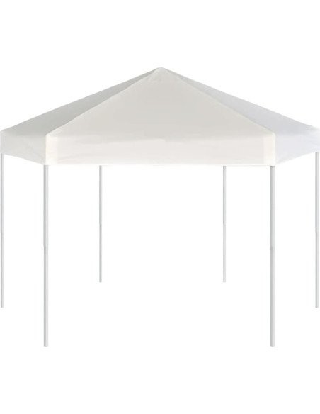 Toldo Gazebo Plegable ZQQLVOO 3.6x3.1m Color Crema con 6 Paredes Toldo Gazebo Plegable ZQQLVOO 3.6x3.1m Color Crema con 6 Paredes