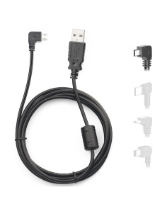 Cable de Alimentación Micro USB 3.5mm para Dash Cam YQMAJIM 0.91m
