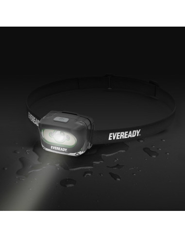 Linterna LED recargable Eveready 300 Lúmenes IPX4 negra