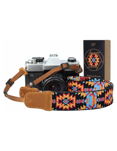 Correa para cámara Padwa Lifestyle 1.5" Cuero Crazy Horse Ajustable Correa para cámara Padwa Lifestyle 1.5" Cuero Crazy Horse Ajustable