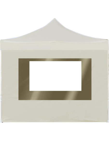 Carpa de Fiesta Plegable KTHLBRH 290x290 cm Crema Resistente Carpa de Fiesta Plegable KTHLBRH 290x290 cm Crema Resistente