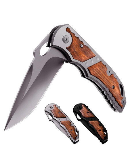 Cuchillo Plegable Grand Way 97010 - Acero Inoxidable 9.8 cm Cuchillo Plegable Grand Way 97010 - Acero Inoxidable 9.8 cm