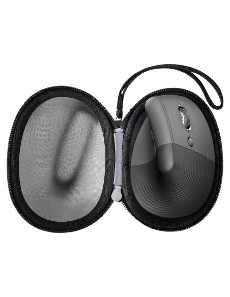 Funda ANKHOH para Mouse Ergonómico Logitech Lift - Negra Funda ANKHOH para Mouse Ergonómico Logitech Lift - Negra