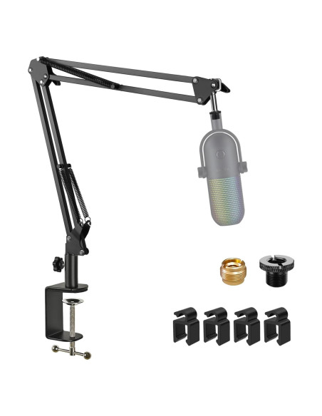 Brazo de Micrófono Ajustable Rigych para Razer Seiren Mini V2 V3 Brazo de Micrófono Ajustable Rigych para Razer Seiren Mini V2 V3