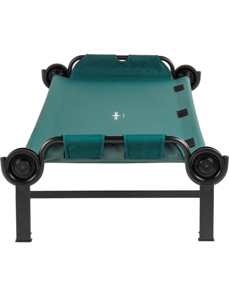 Cama Individual Portátil Disc-O-Bed Grande Verde 15.5 kg Cama Individual Portátil Disc-O-Bed Grande Verde 15.5 kg
